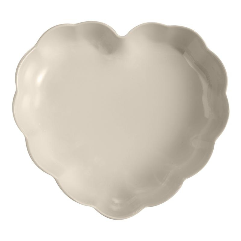 Madeleine Heart-Shaped Dish - Clay