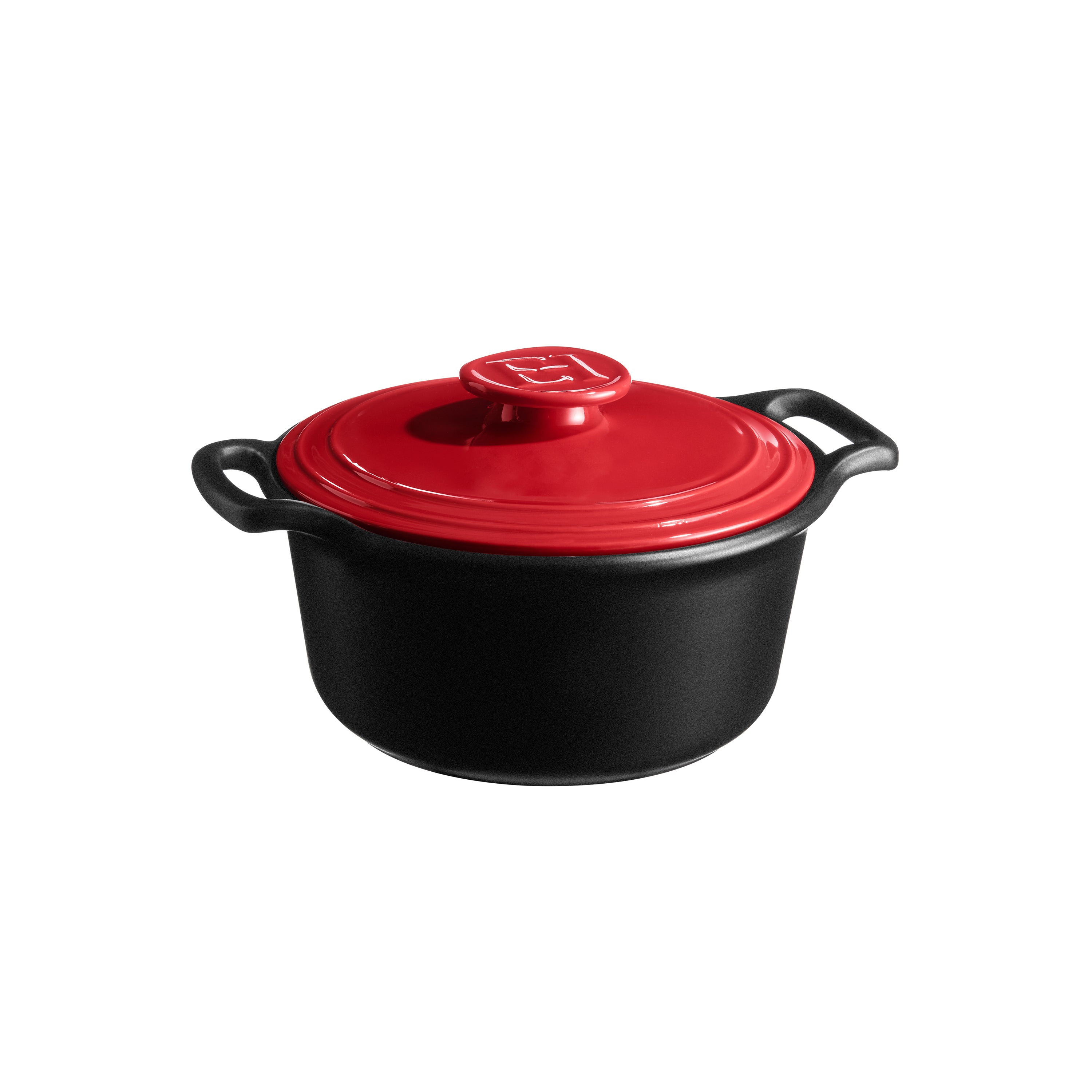 Sublime+ Round Casseroles with Red Lid by Emile Henry