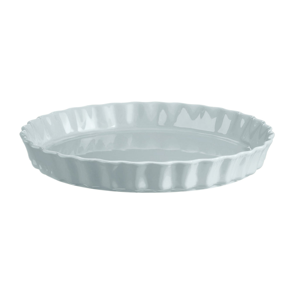 Emile Henry 29.5cm ceramic tart dish in Ecume
