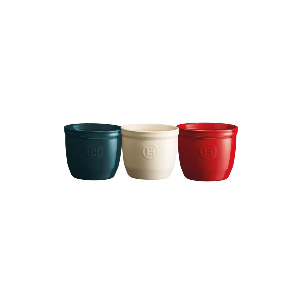 Emile Henry Ramekin No 8 all colours showcased