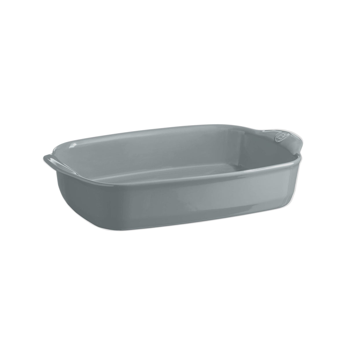 Emile Henry Small Rectangular Oven Dish in Pearl Grey