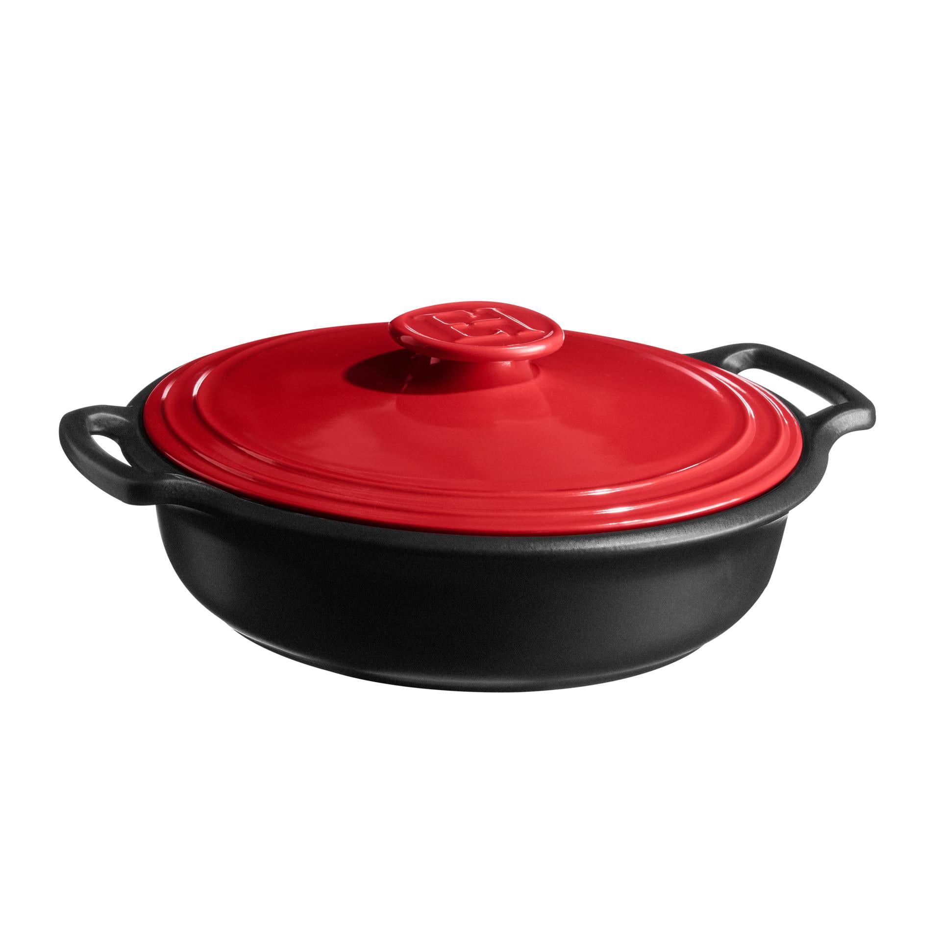 Emile Henry Sublime+ 4L Braiser with Lid in Red