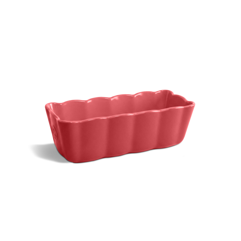 Emile Henry Madeleine Small Loaf Dish in Candy Rose