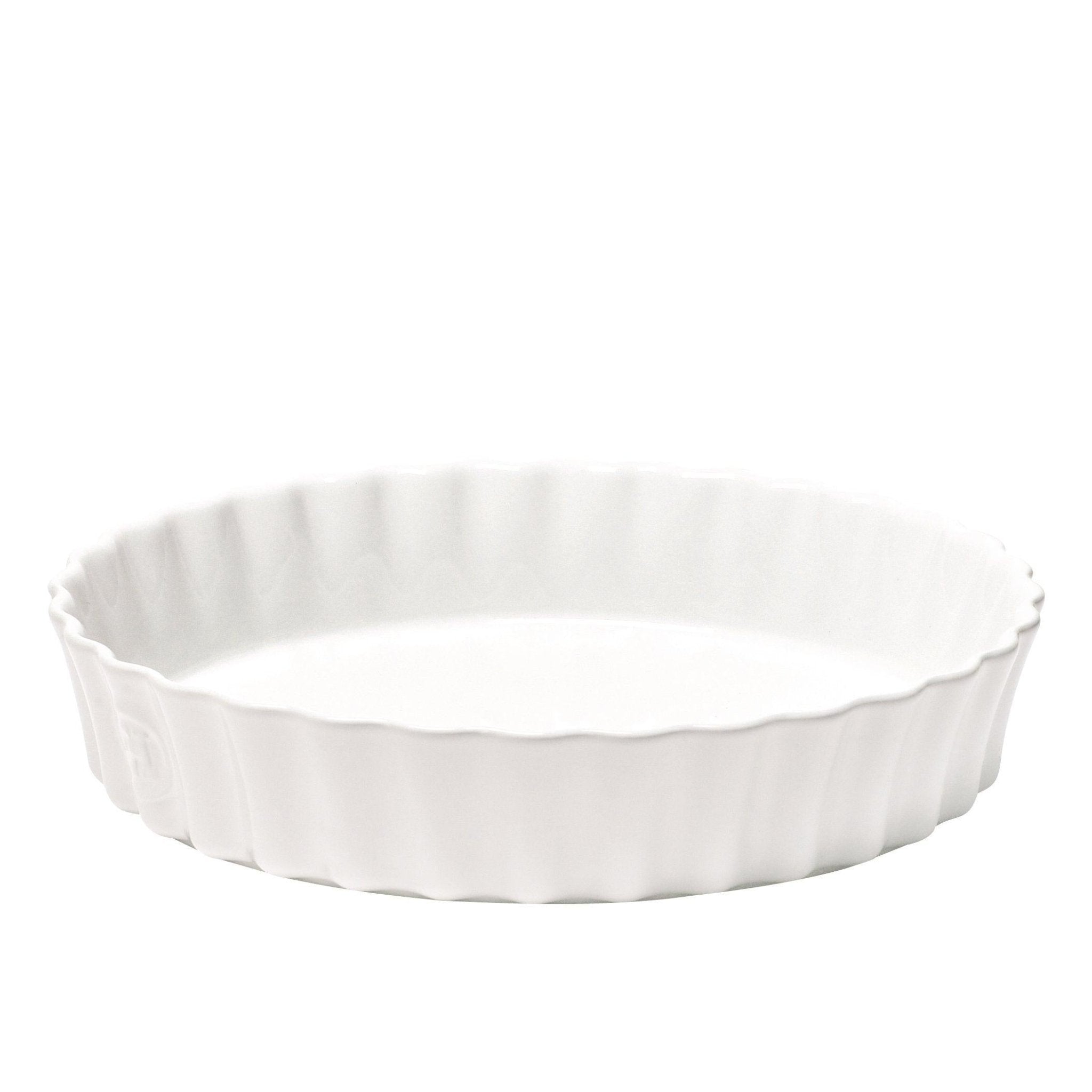Deep Flan Dish ⌀28cm - Flour - Emile Henry