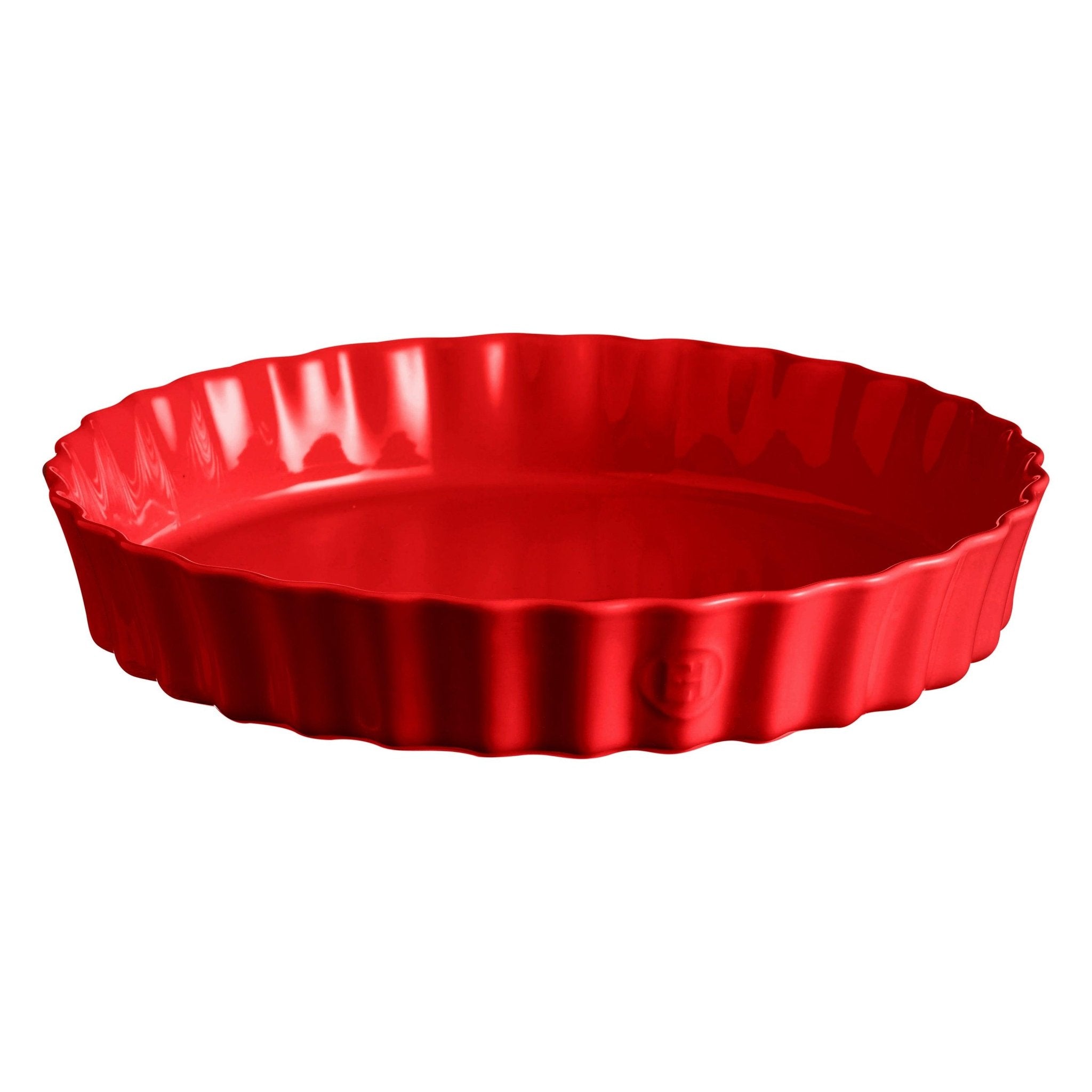 Deep Flan Dish ⌀32cm - Burgundy - Emile Henry