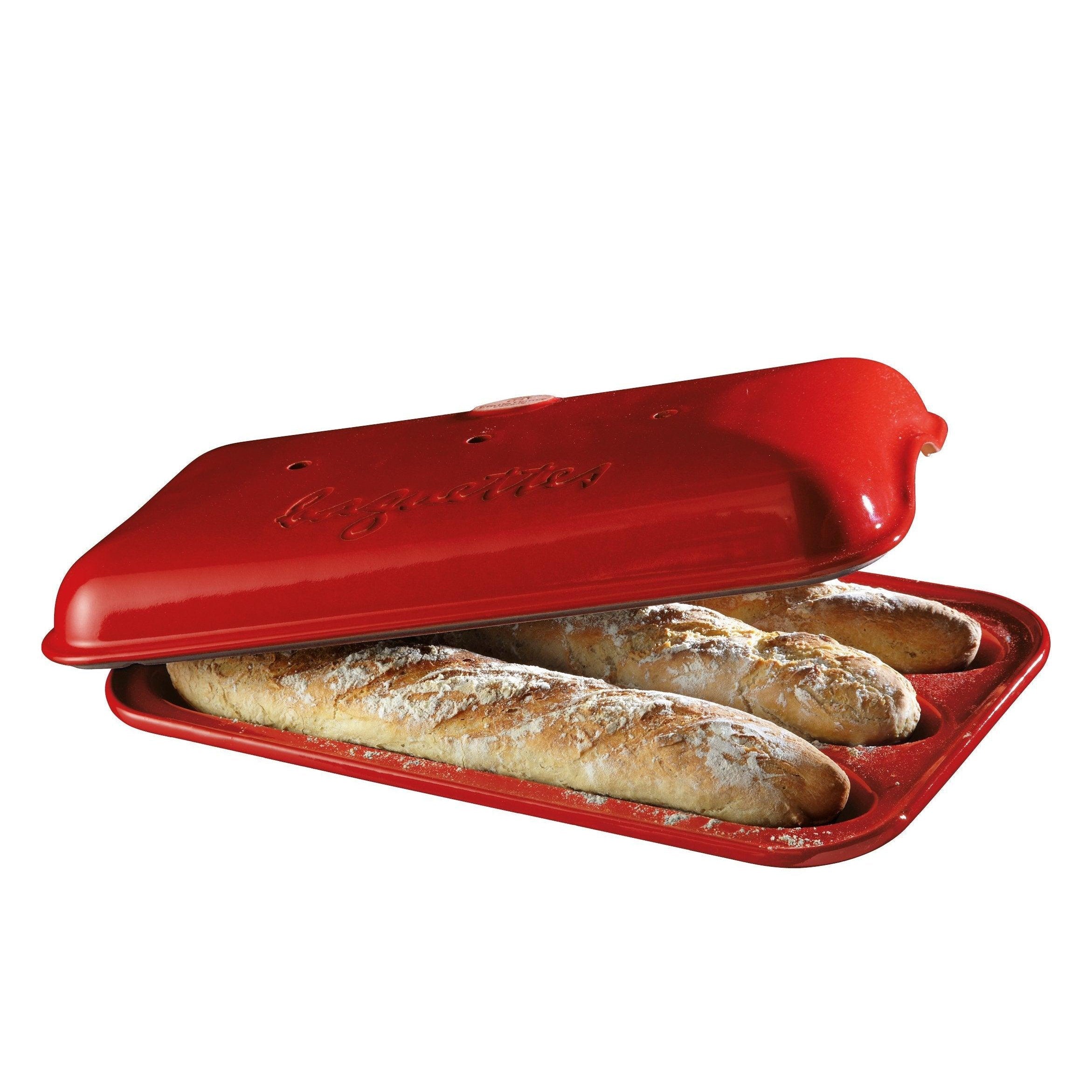 Baguette Baker Burgundy 39.5cm x 23cm