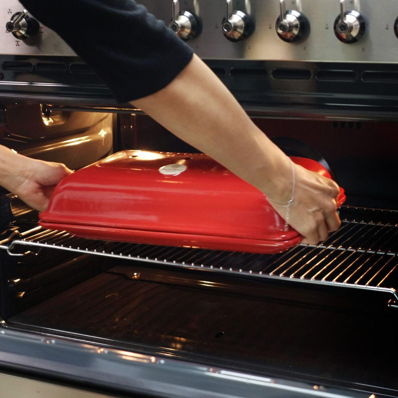 Baguette Baker Charcoal 39.5cm x 23cm - HAUSwares