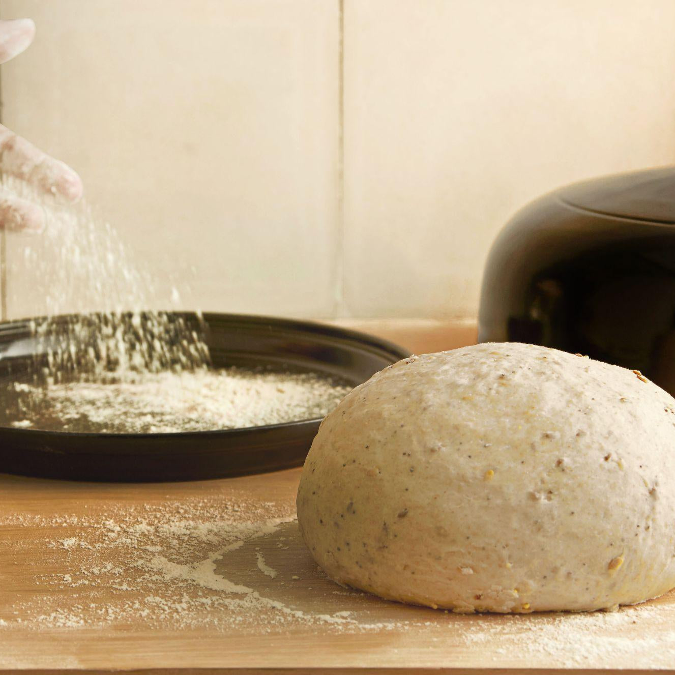 Bread Cloche Charcoal 34cm x 28.5cm - HAUSwares