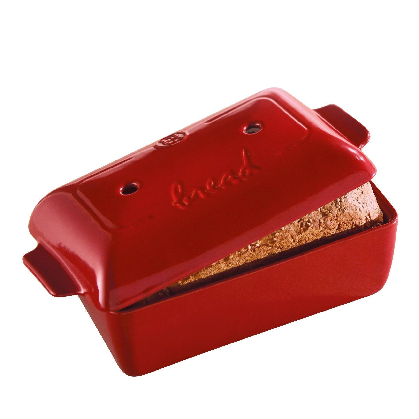 Bread Loaf Baker Burgundy 28cm x 13cm