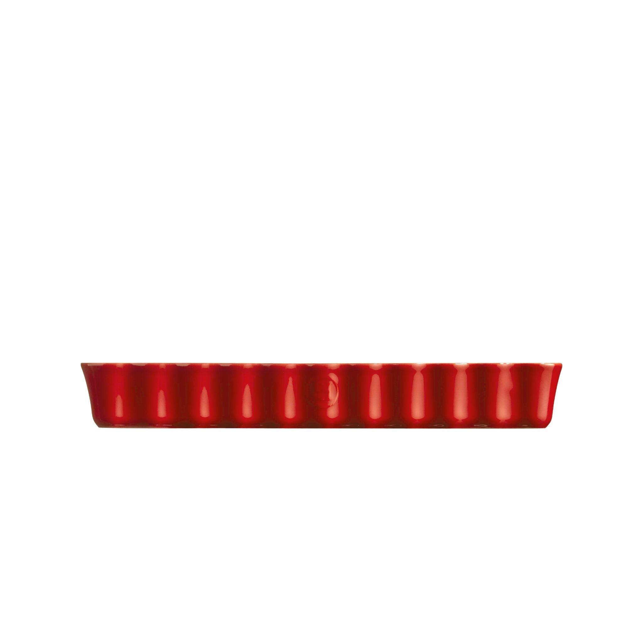 Deep Rectangular Tart Dish Burgundy - HAUSwares