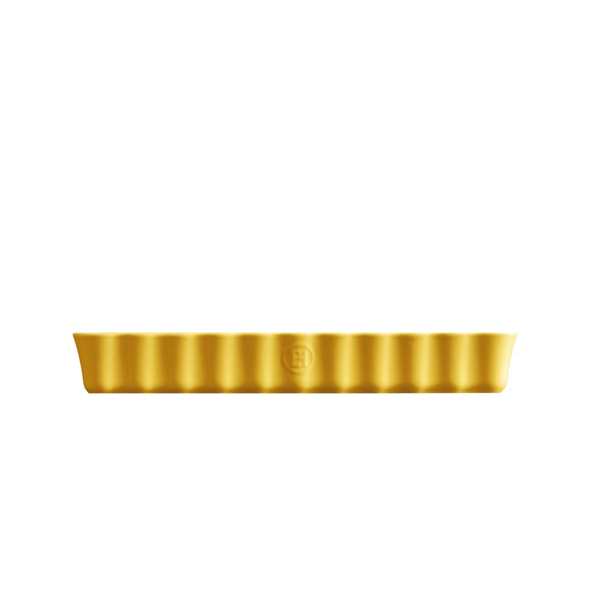 Deep Rectangular Tart Dish Provence Yellow - HAUSwares