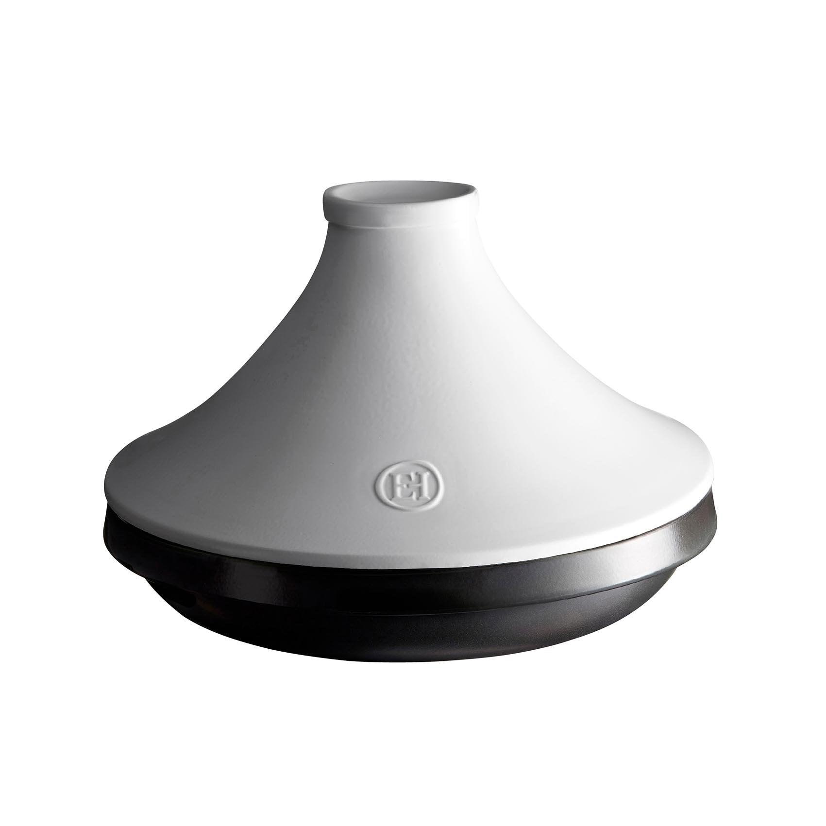 Emile Henry Delight Tagine White Lid/Slate Base - HAUSwares
