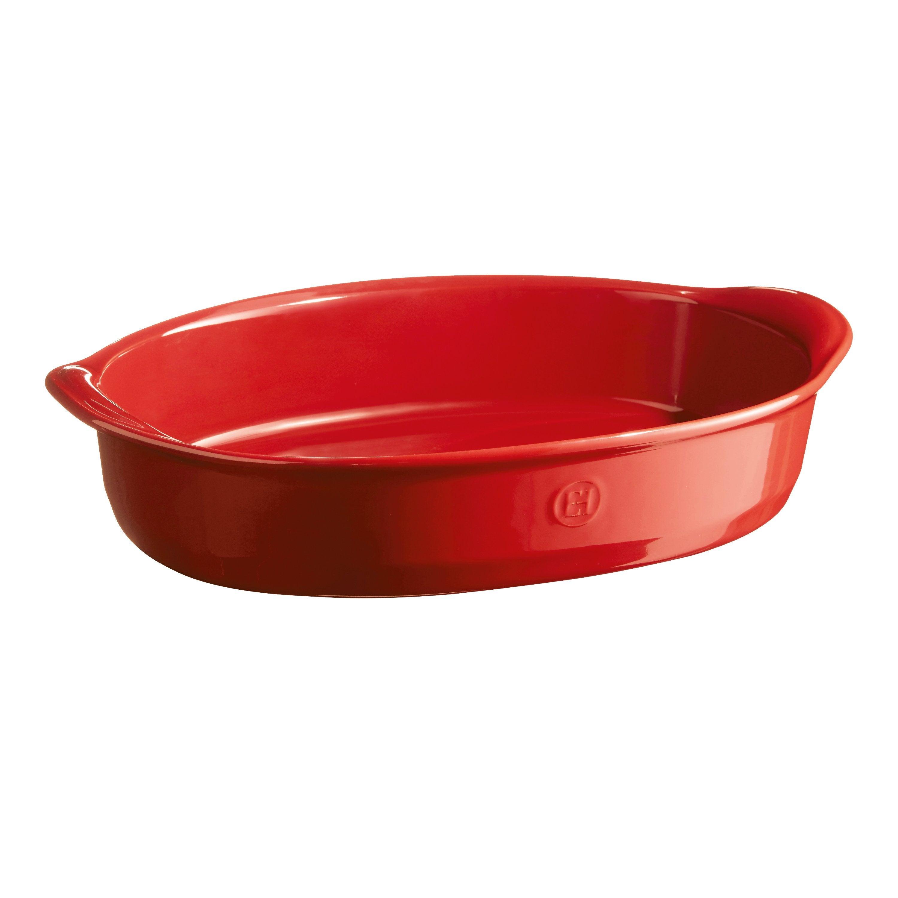 Large Oval Baking Dish Ultime Burgundy - HAUSwares