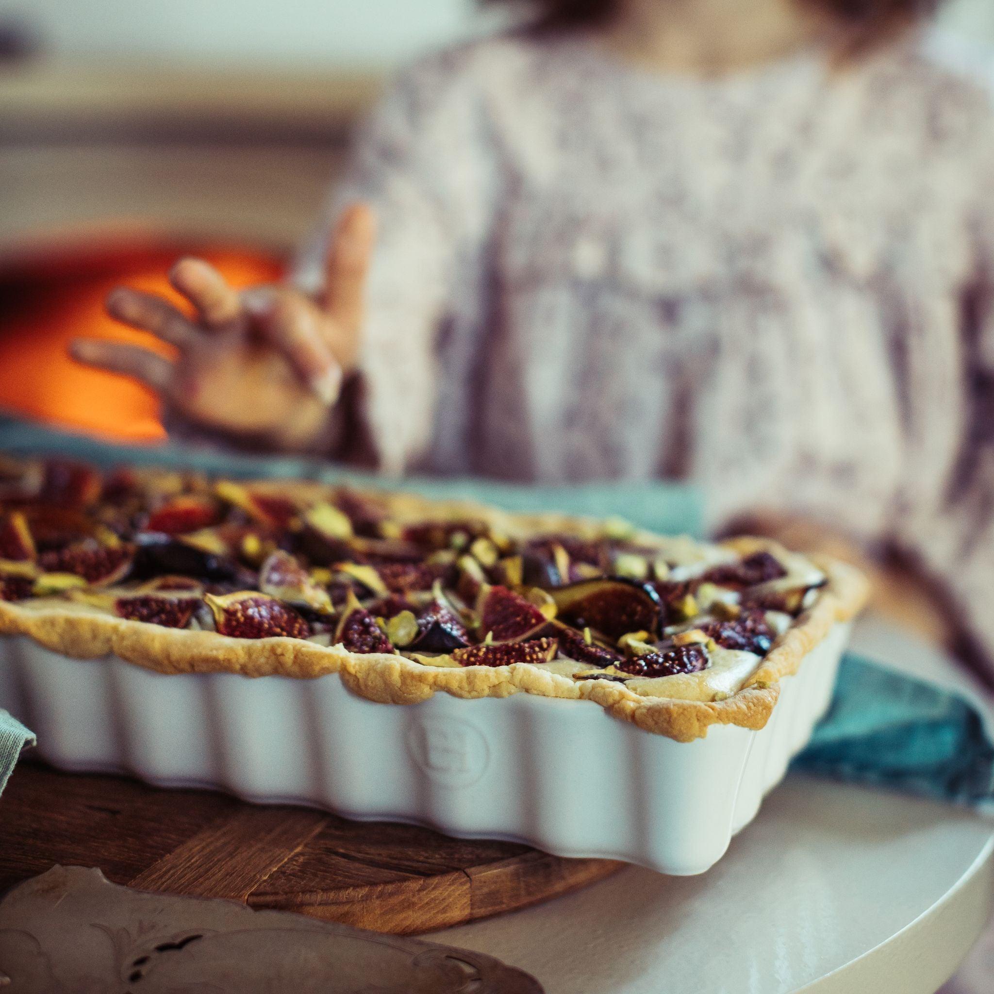 Slim Rectangular Tart Dish Flour - HAUSwares