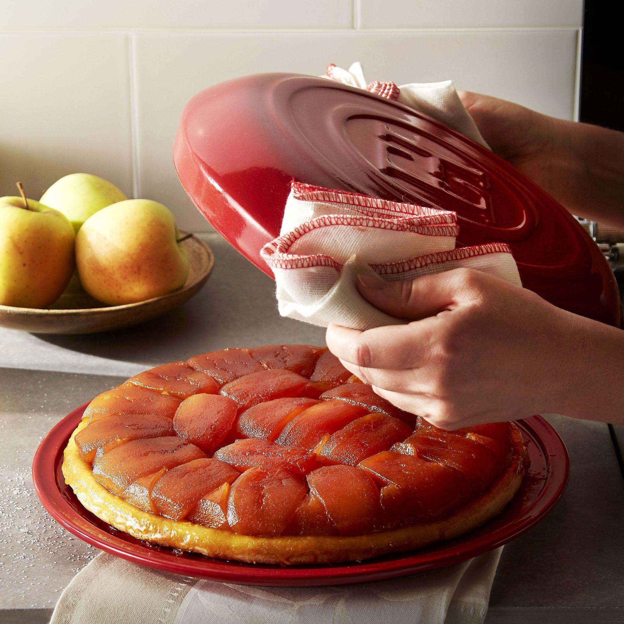 Tarte Tatin Set Burgundy 28cm dia. - HAUSwares