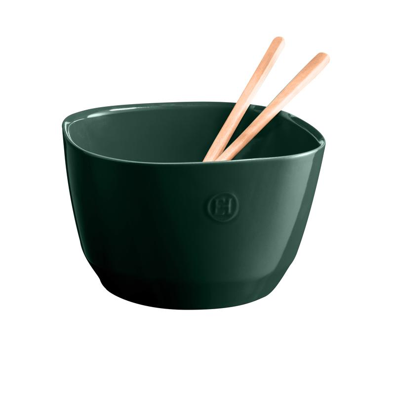 Medium Salad Bowl - Cedar Green - Emile Henry