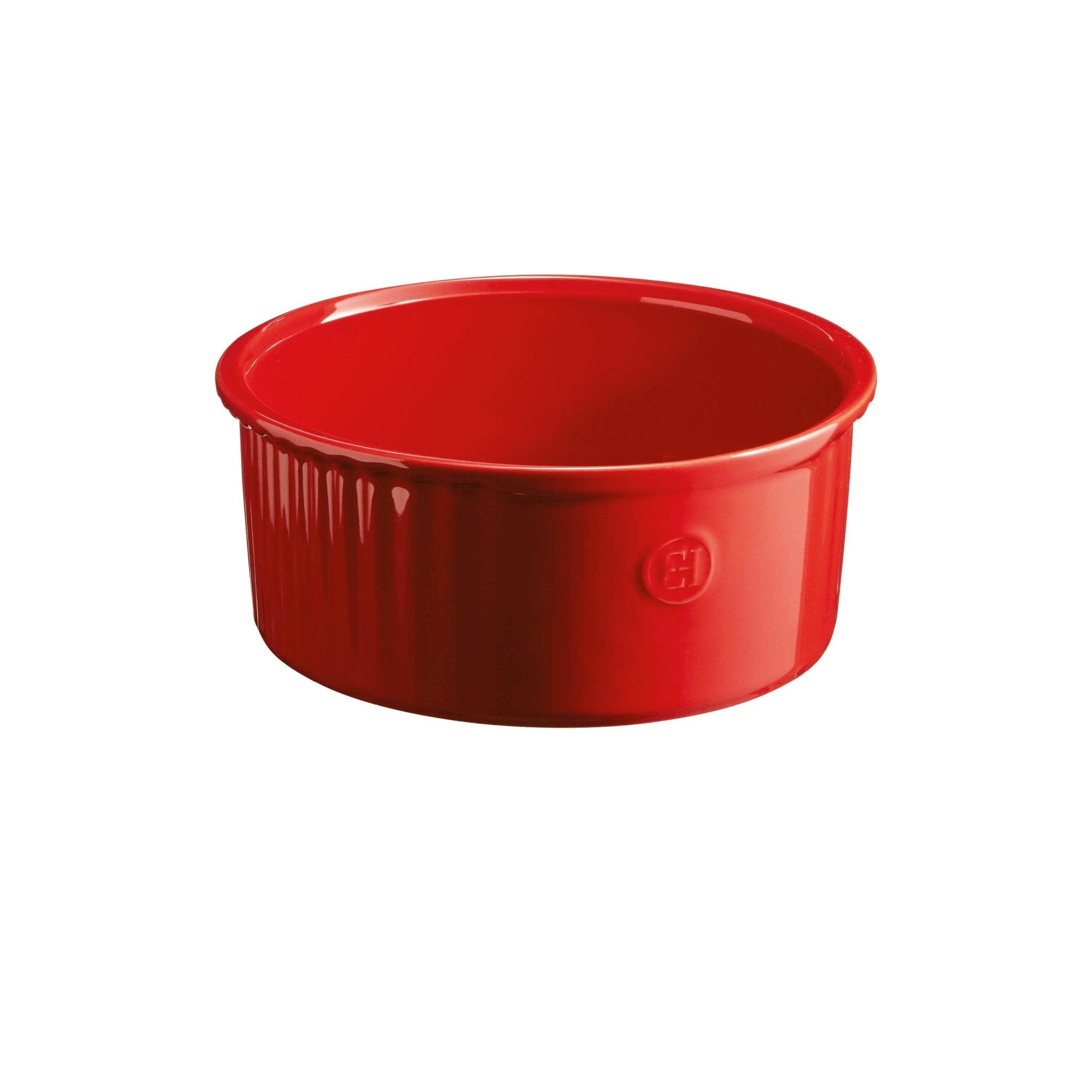Souffle Baking Dish - Burgundy - Emile Henry