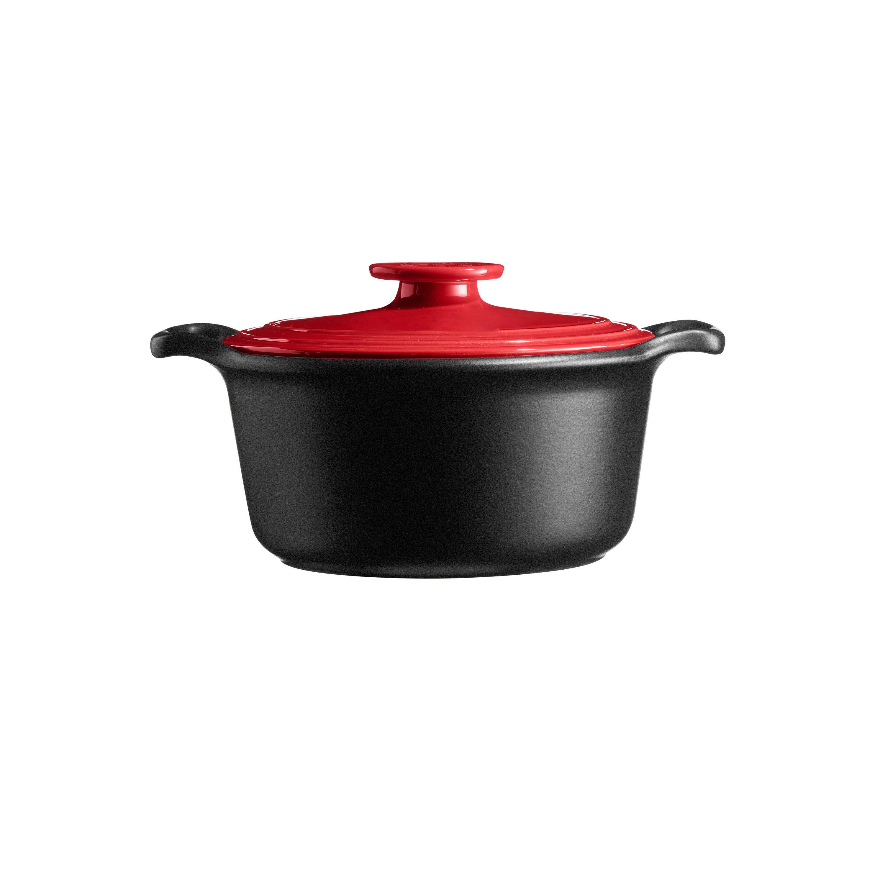 Sublime+ Round Casseroles with Red Lid by Emile Henry