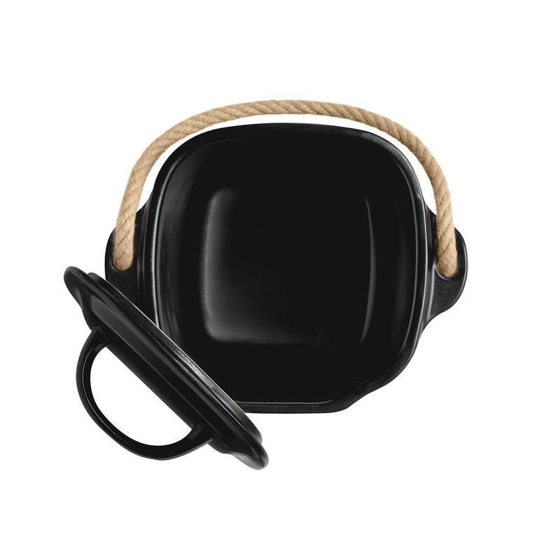 Compost Bin - Black Truffle - Emile Henry