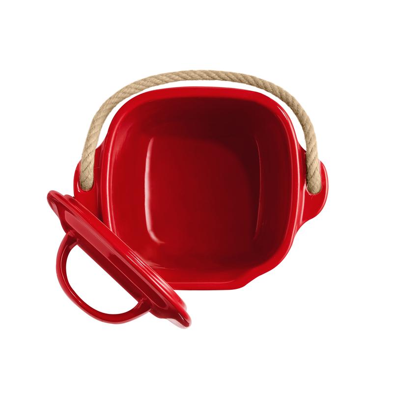 Compost Bin - Burgundy - Emile Henry