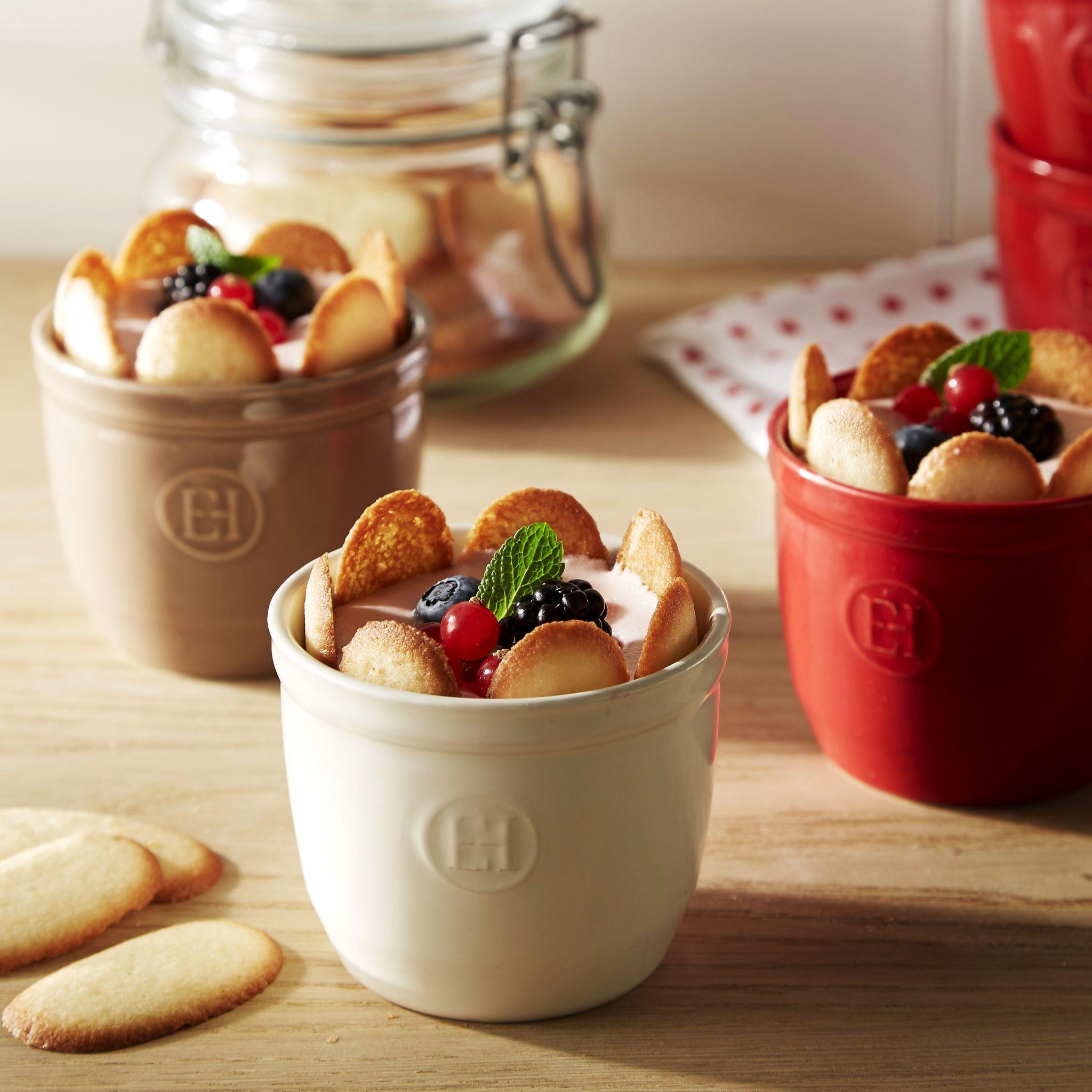  2 Ramekins Set No 10 Burgundy 10cm dia. - HAUSwares