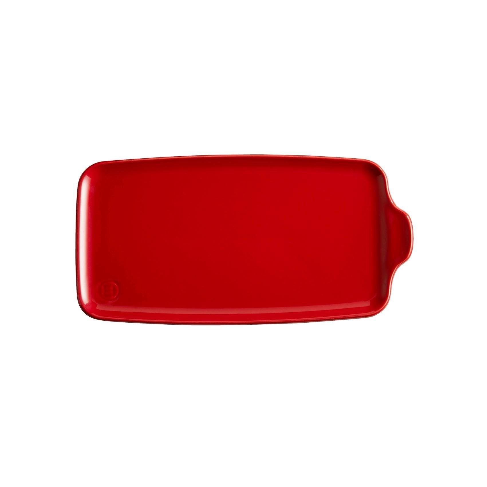  Appetizer Platter Large - Burgundy - HAUSwares