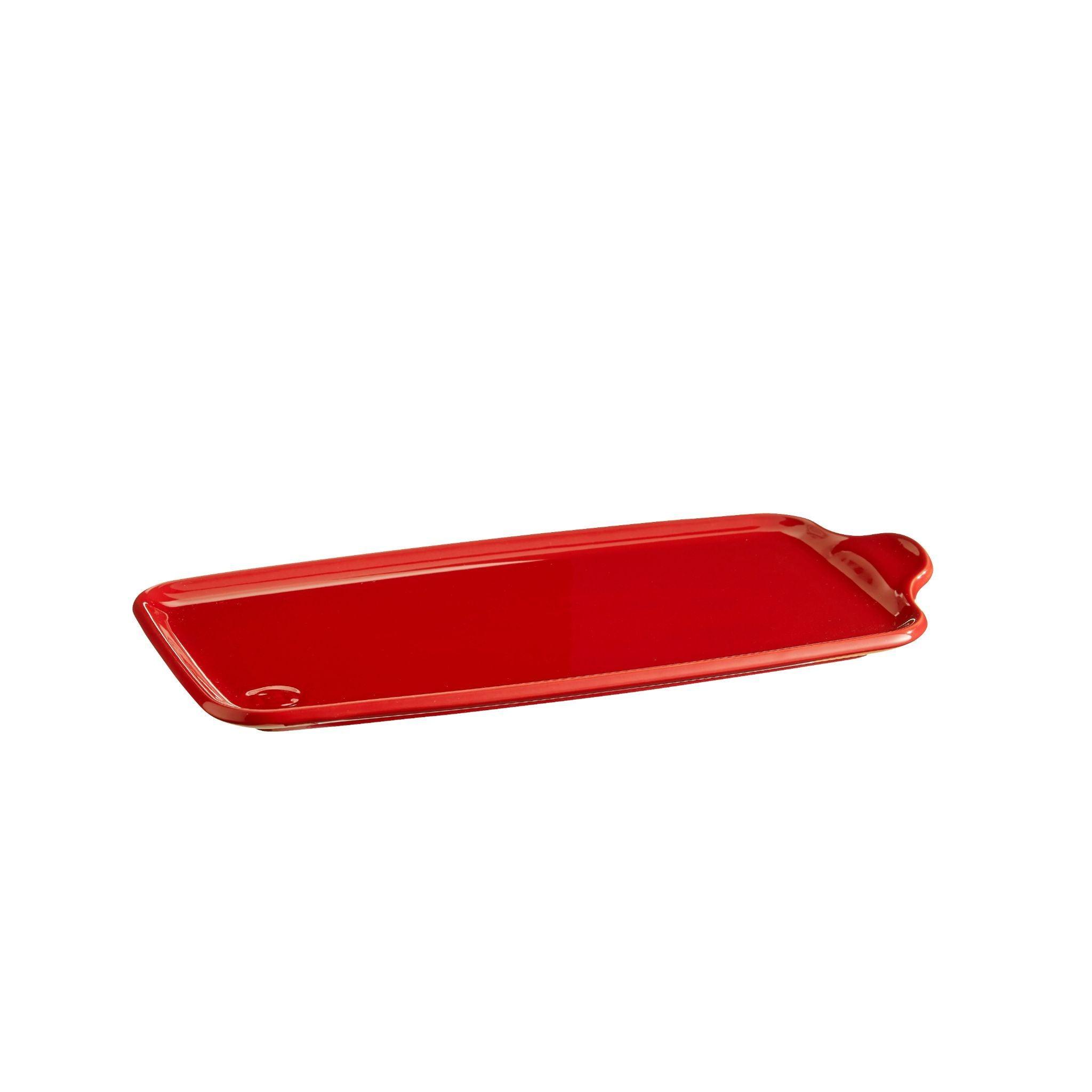  Appetizer Platter Large - Burgundy - HAUSwares
