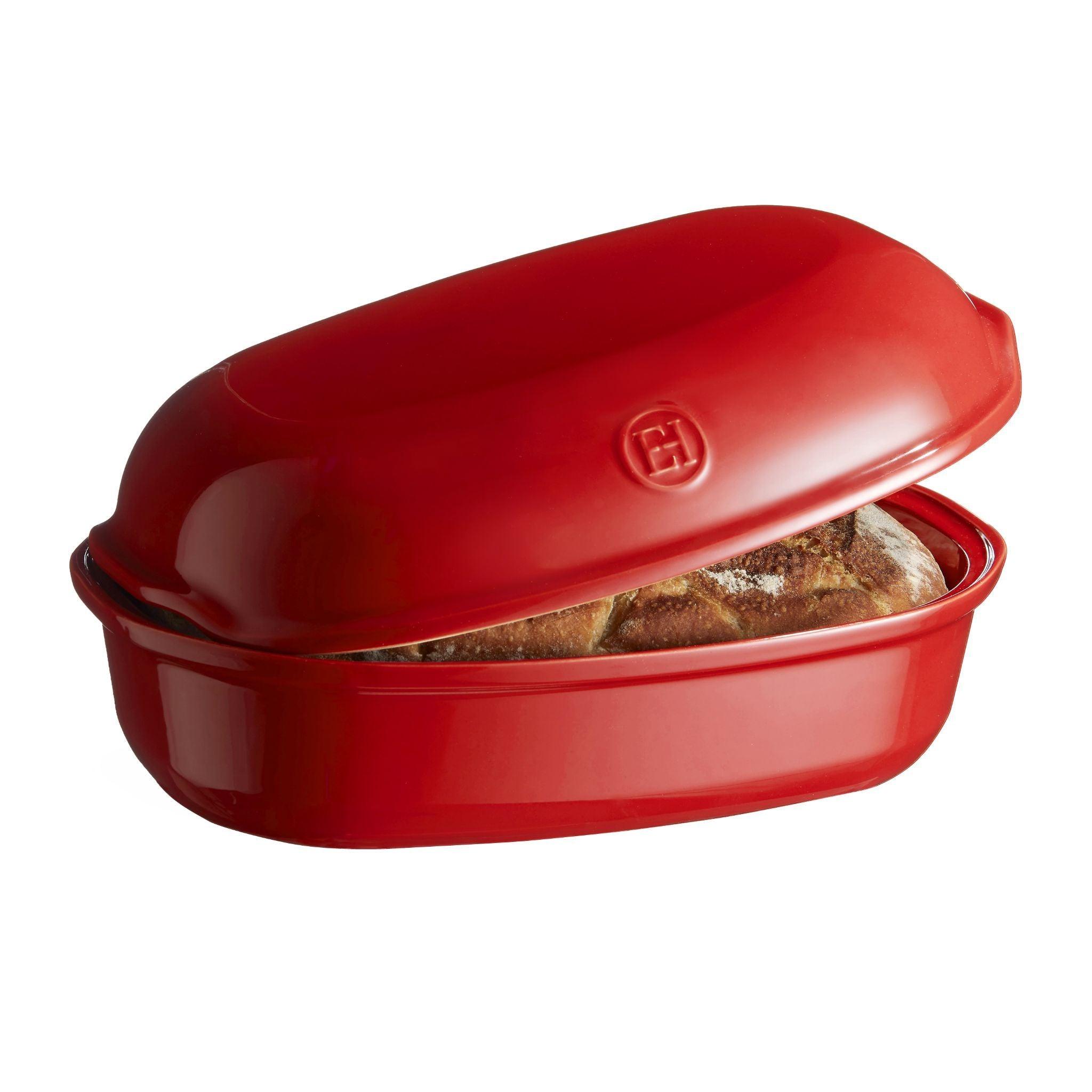  Artisan Bread Baker Burgundy - HAUSwares