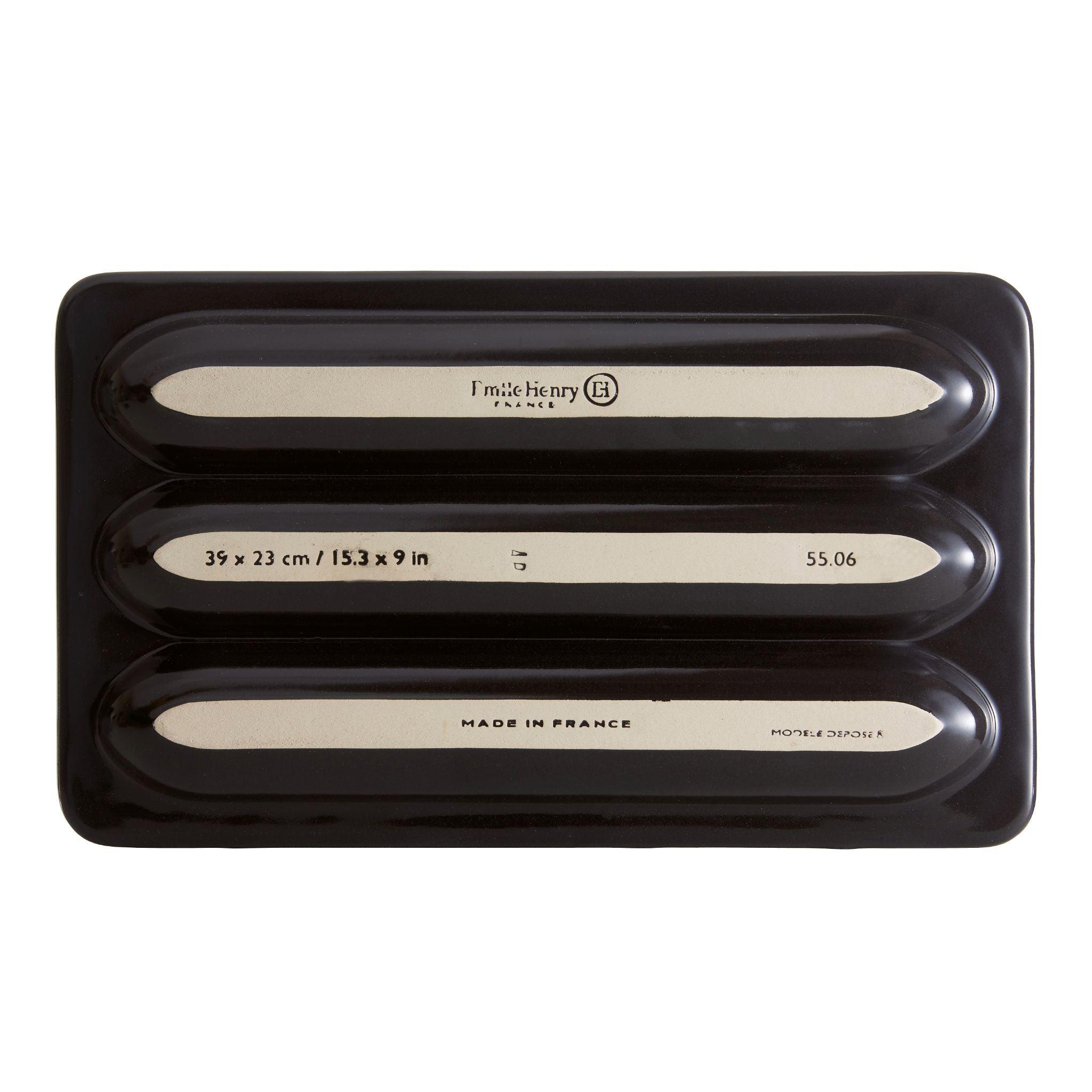  Baguette Baker Charcoal 39.5cm x 23cm - HAUSwares