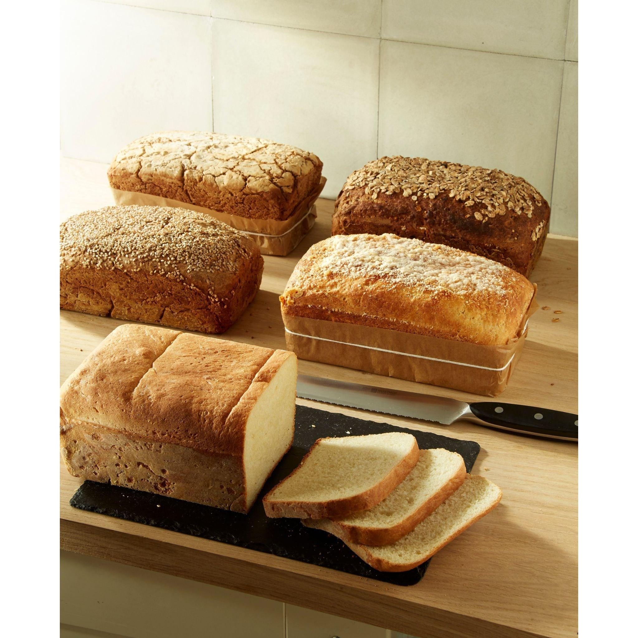  Bread Loaf Baker Charcoal 28cm x 13cm - HAUSwares