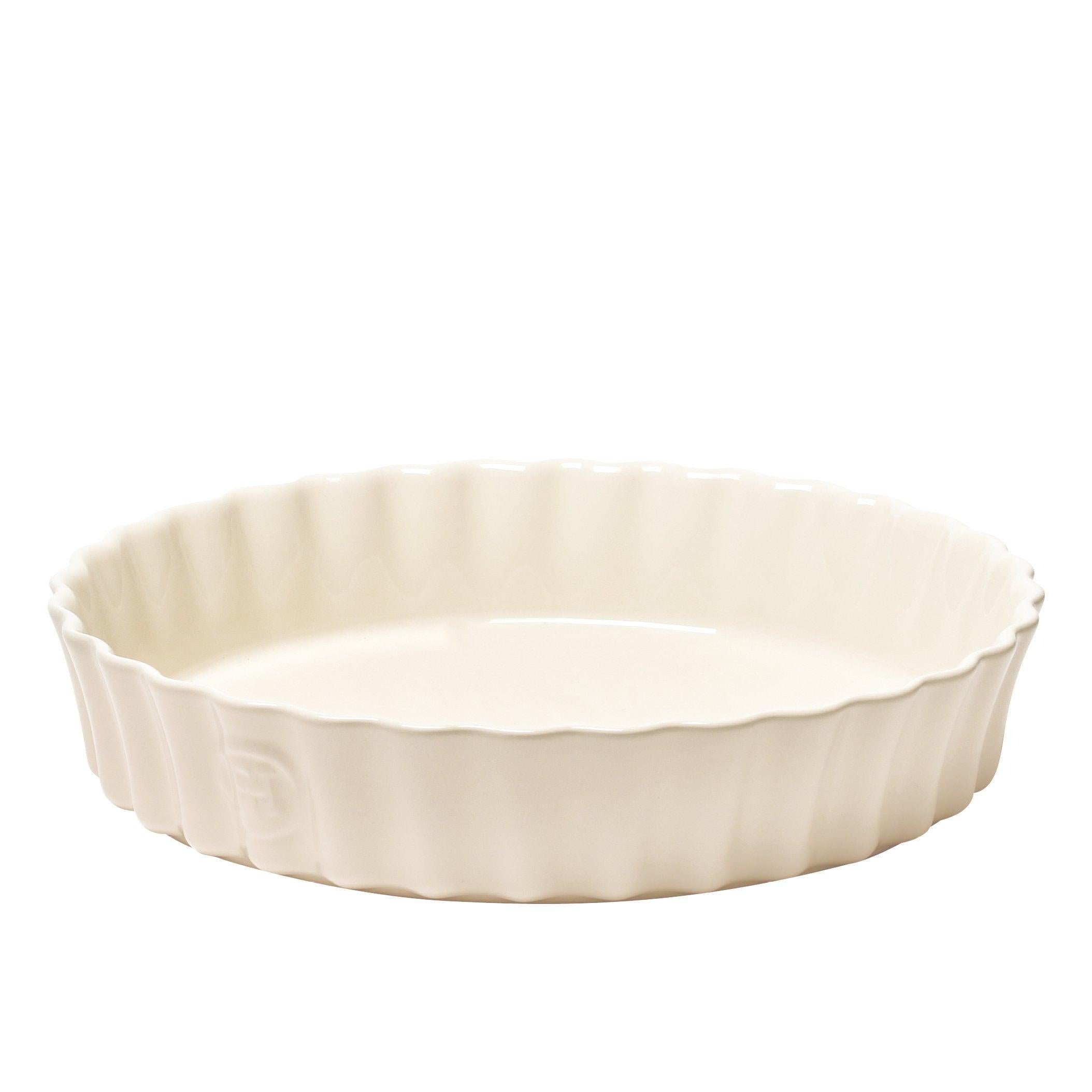  Deep Flan Dish Clay 29cm dia.