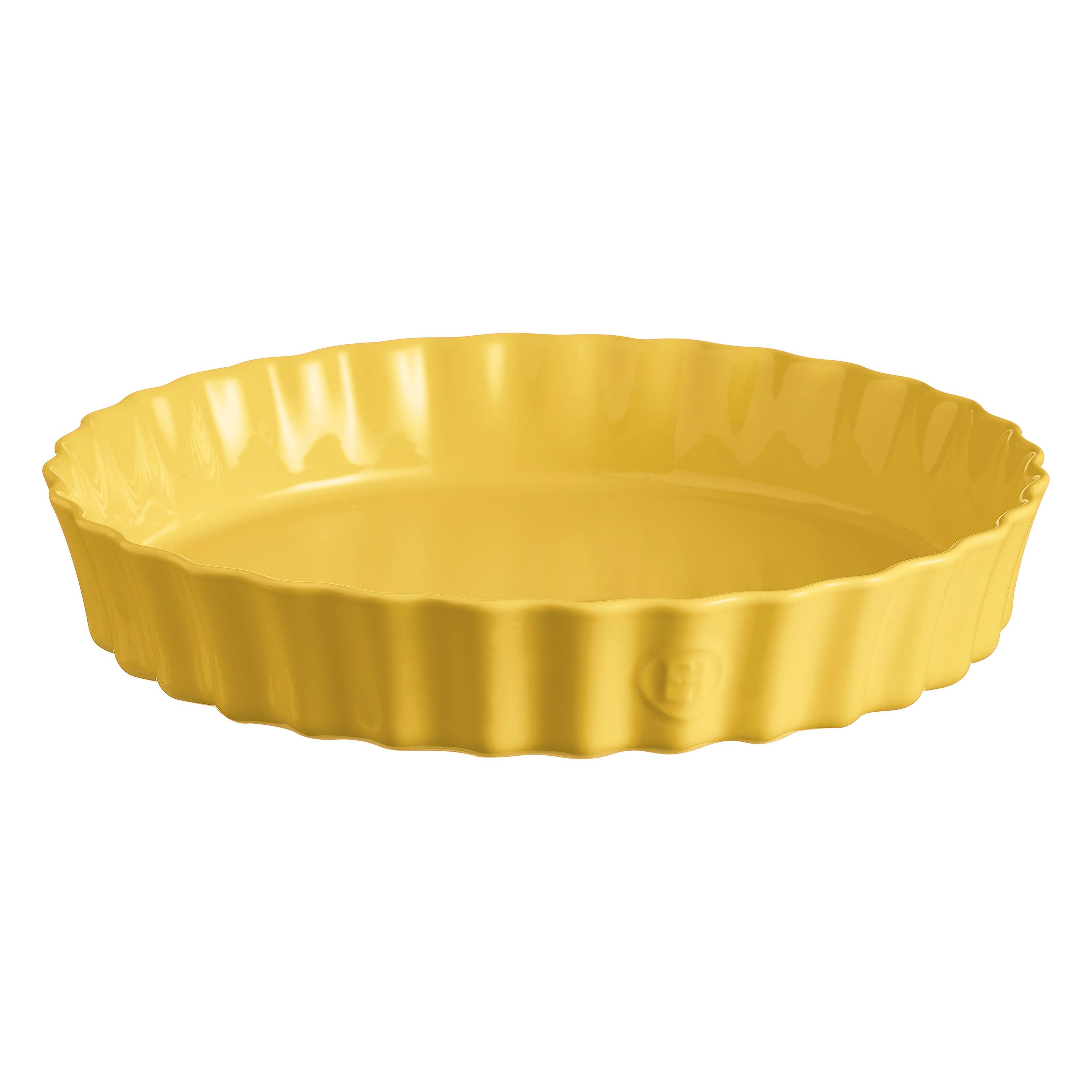  Deep Flan Dish Provence Yellow 32cm - HAUSwares