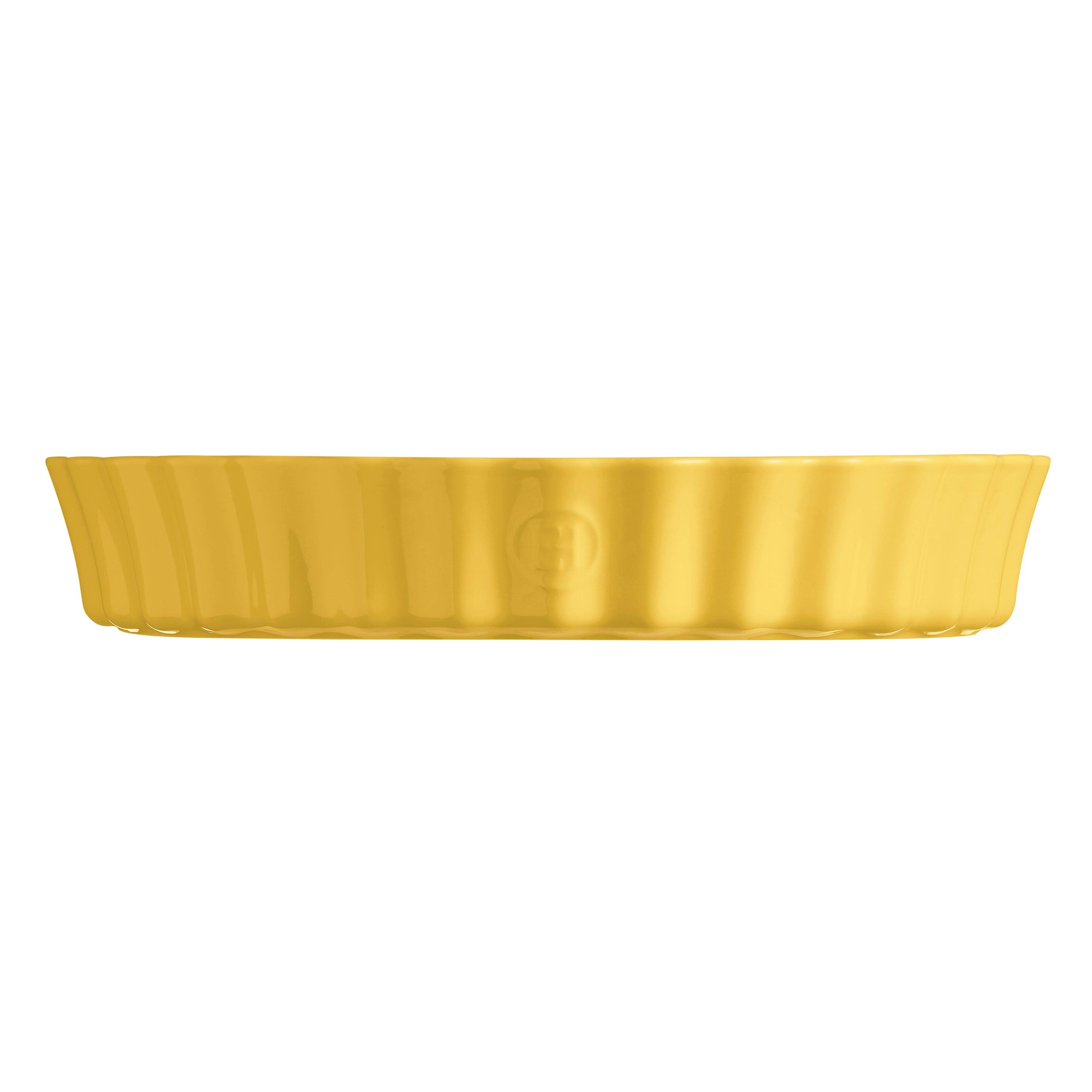  Deep Flan Dish Provence Yellow 32cm - HAUSwares
