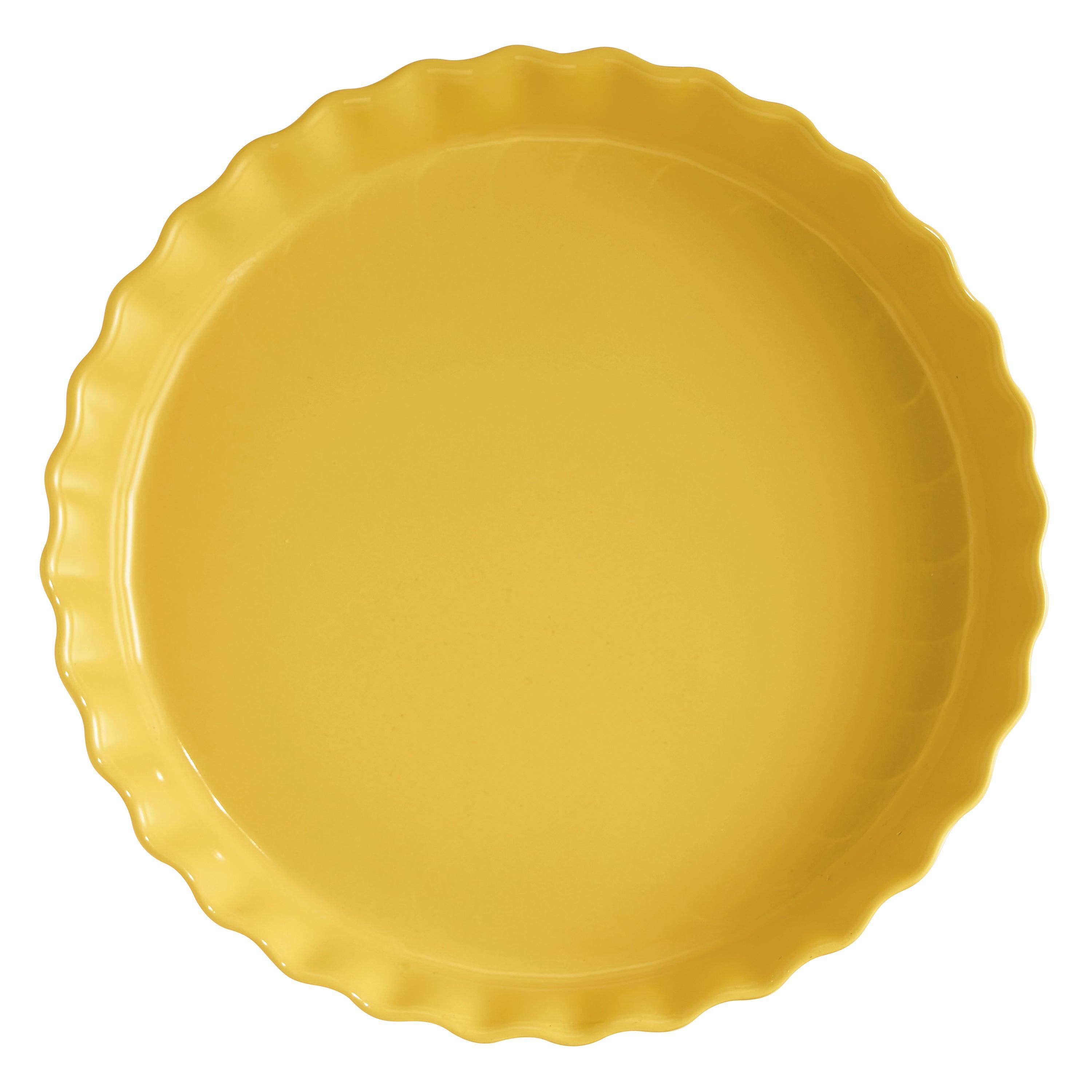  Deep Flan Dish Provence Yellow 32cm - HAUSwares