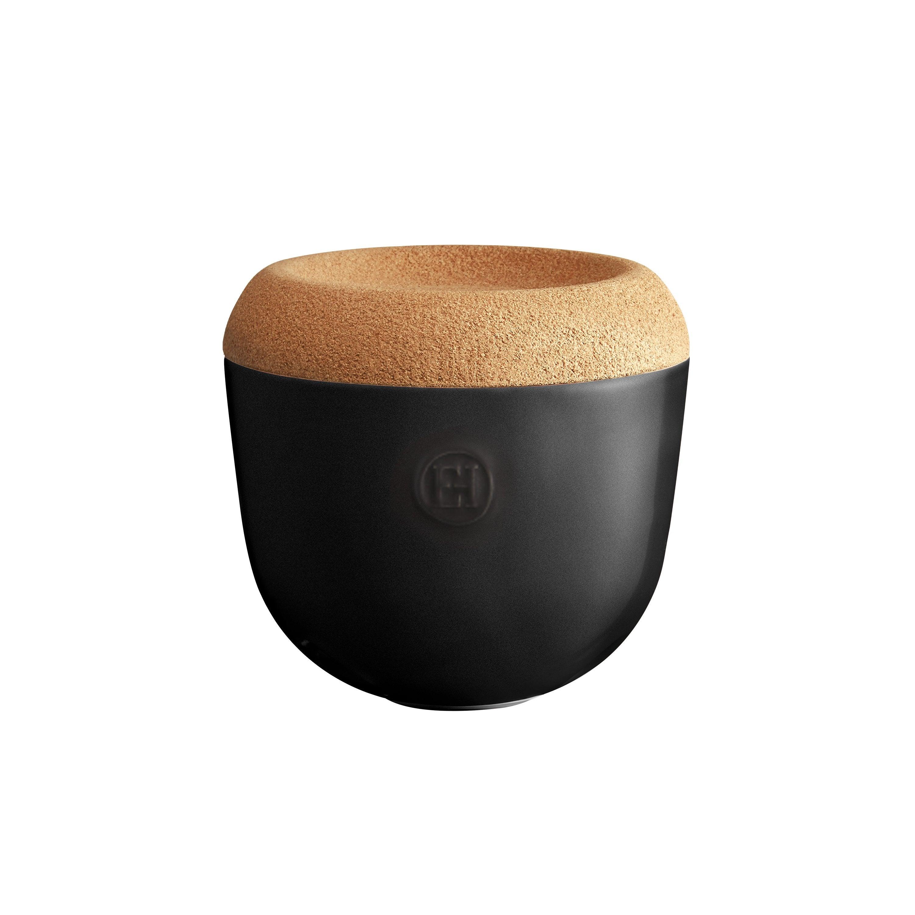  Garlic Pot Black Truffle - HAUSwares