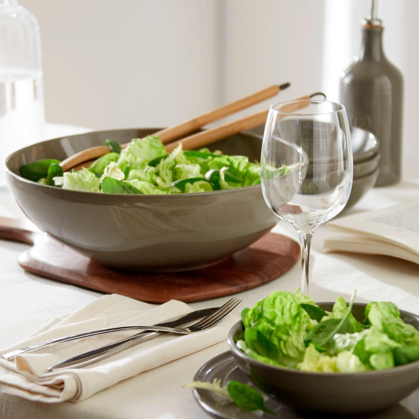  Individual Salad Bowl Burgundy 15.5cm dia. - HAUSwares