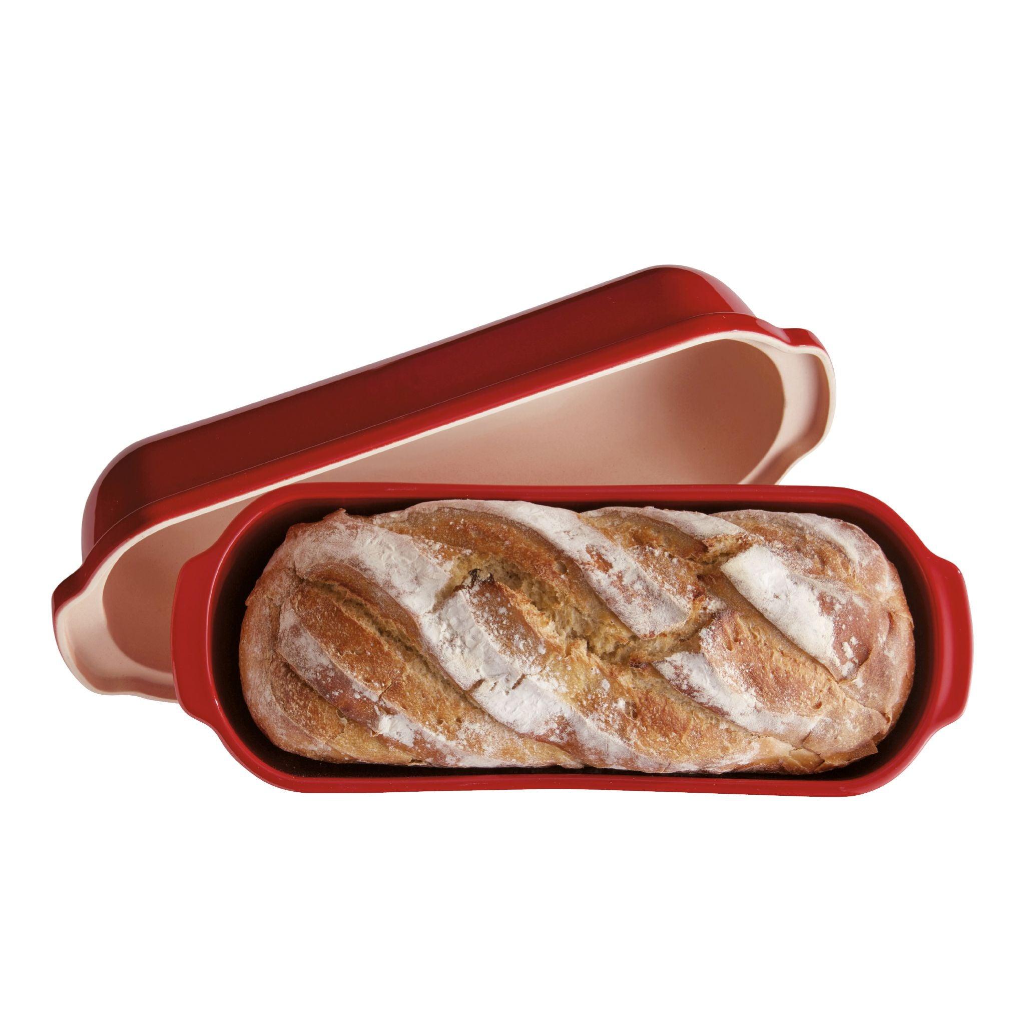  Large Bread Loaf Baker Burgundy - HAUSwares