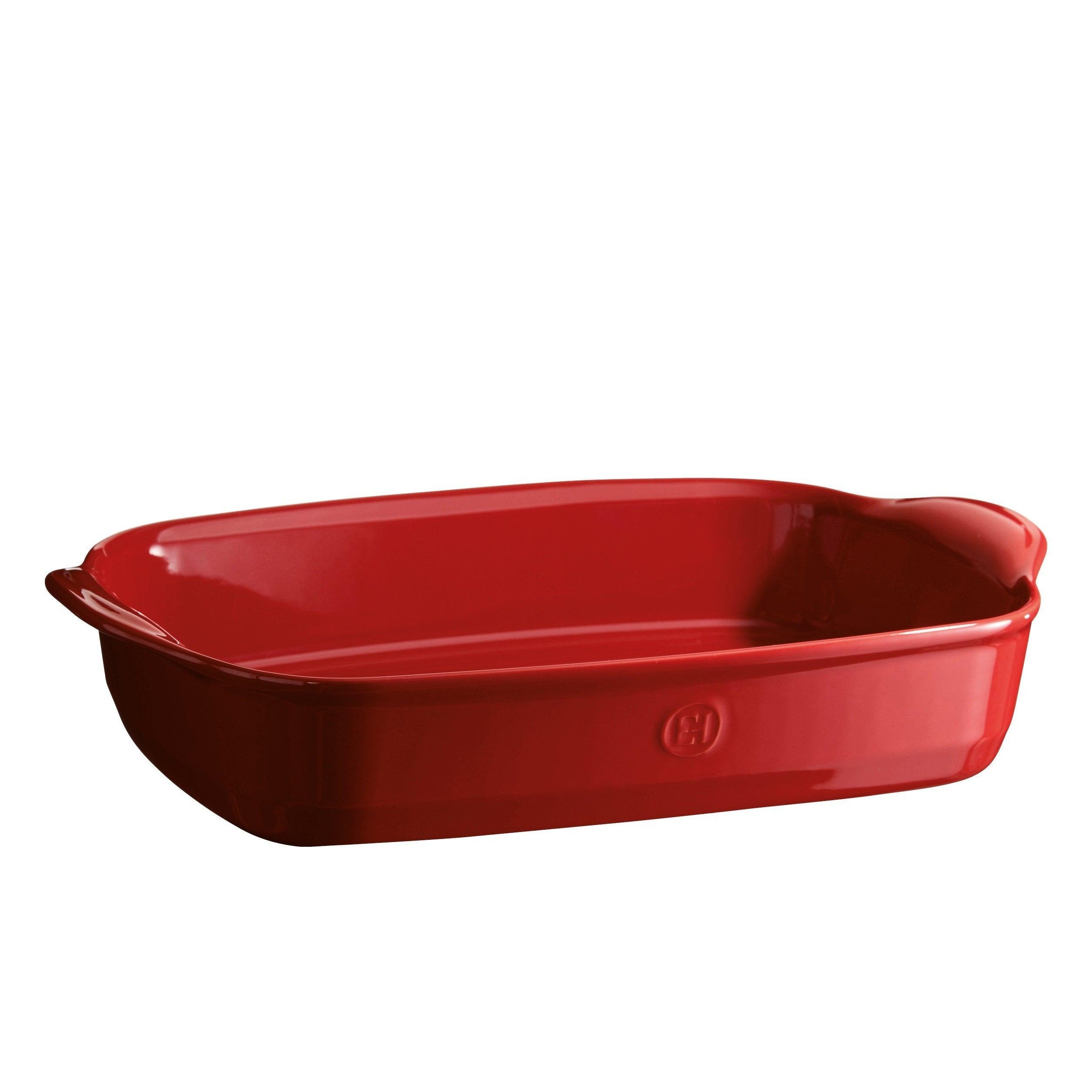  Large Rectangular Oven Dish Burgundy 42.5cm x 28cm