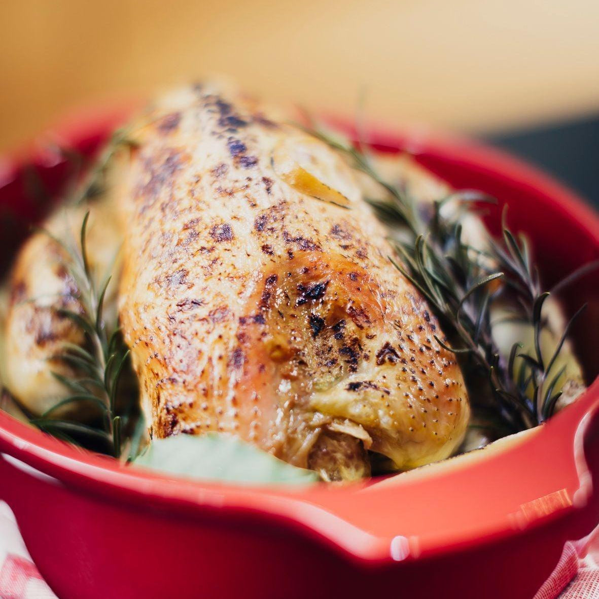  Large Roaster Burgundy 41.5cm x 27.5cm - HAUSwares