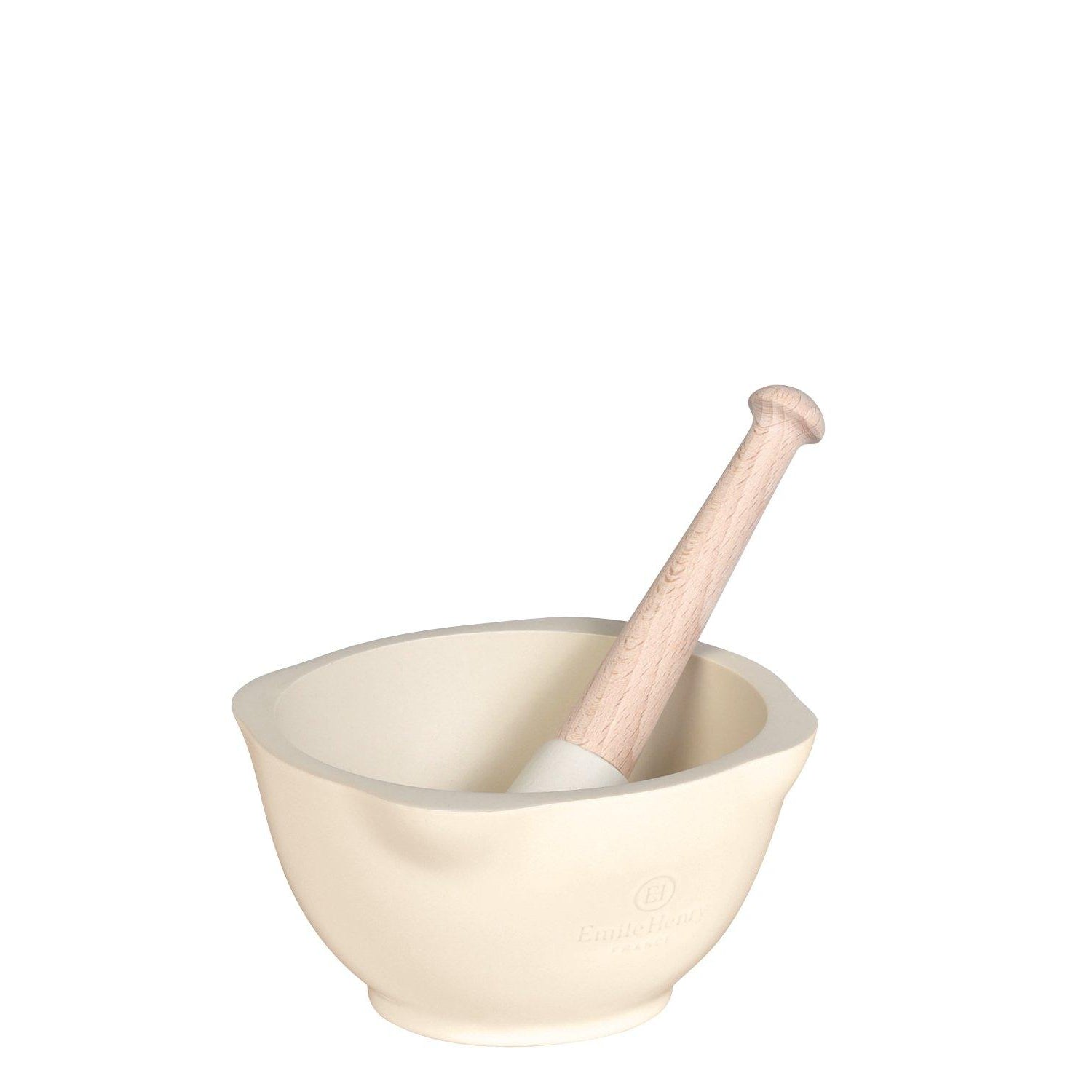  Mortar & pestle Clay 15cm