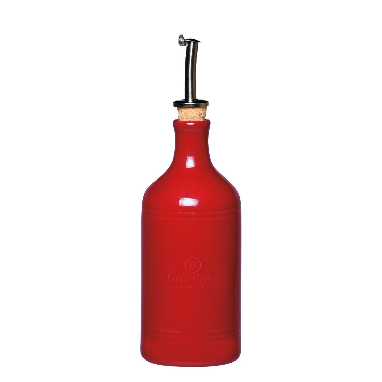  Oil cruet Burgundy 7.5cm dia.