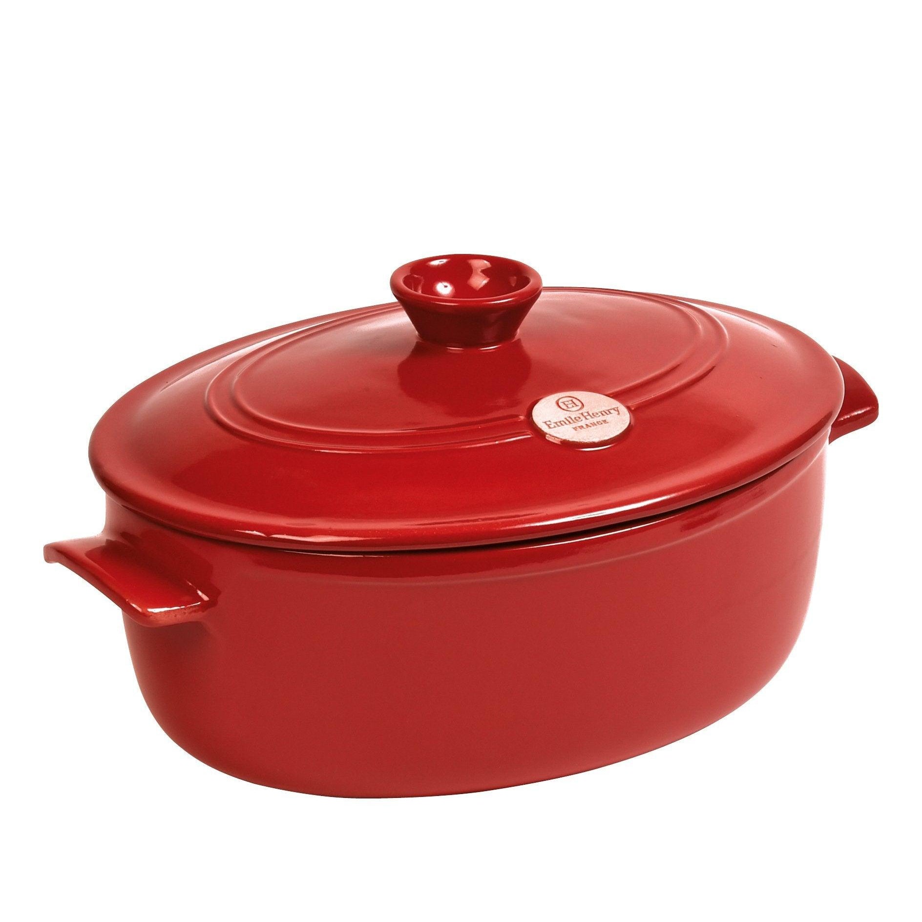  Oval stewpot Burgundy 39.5cm x 26.5cm 6L