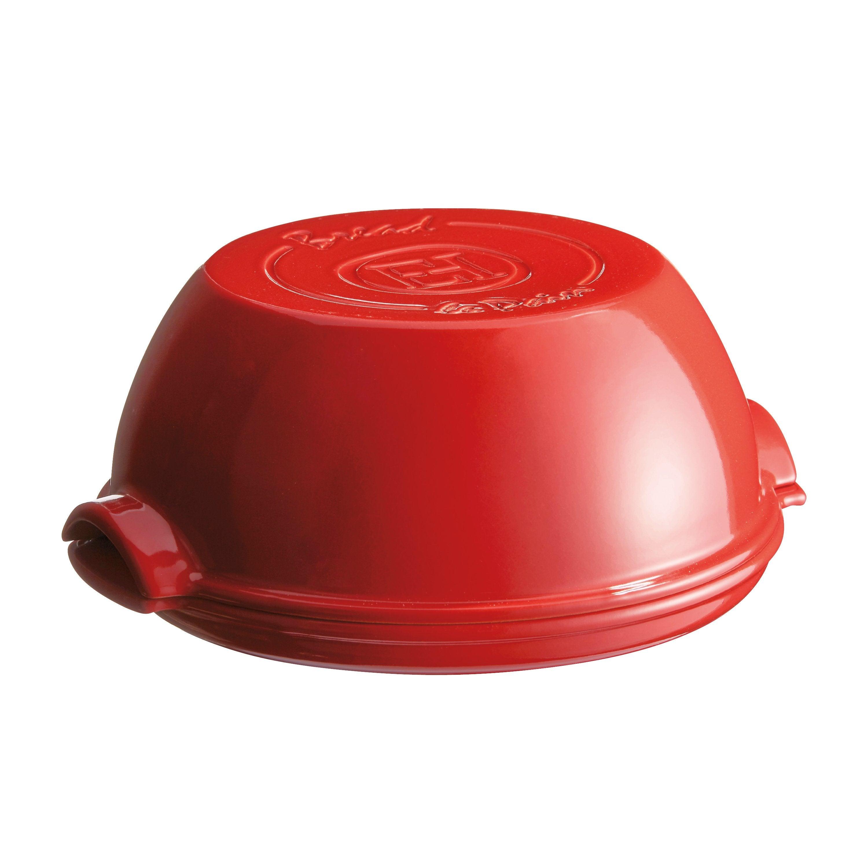  Round Bread Baker Burgundy 32.5cm x 29.5cm