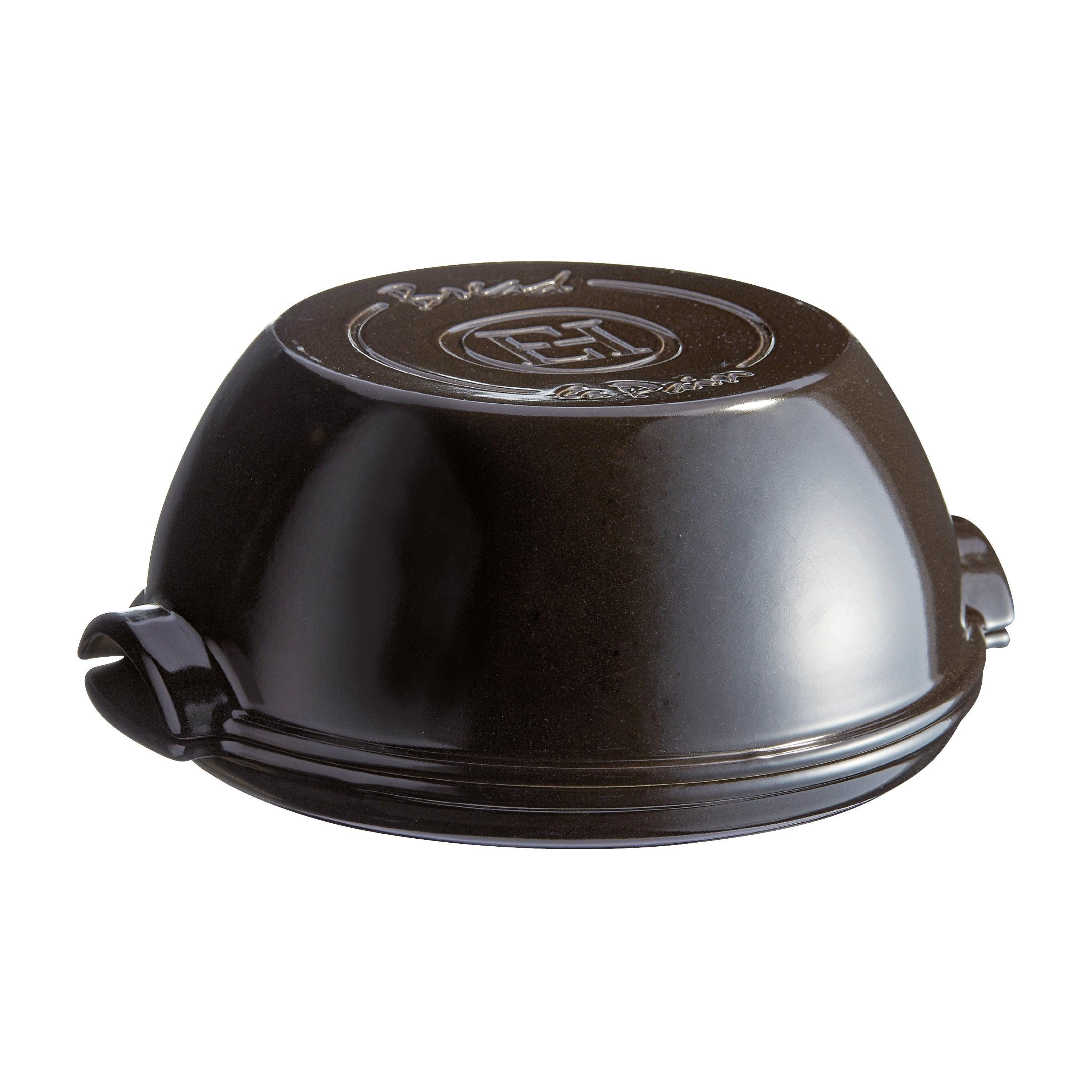  Round Bread Baker Charcoal 32.5cm x 29.5cm