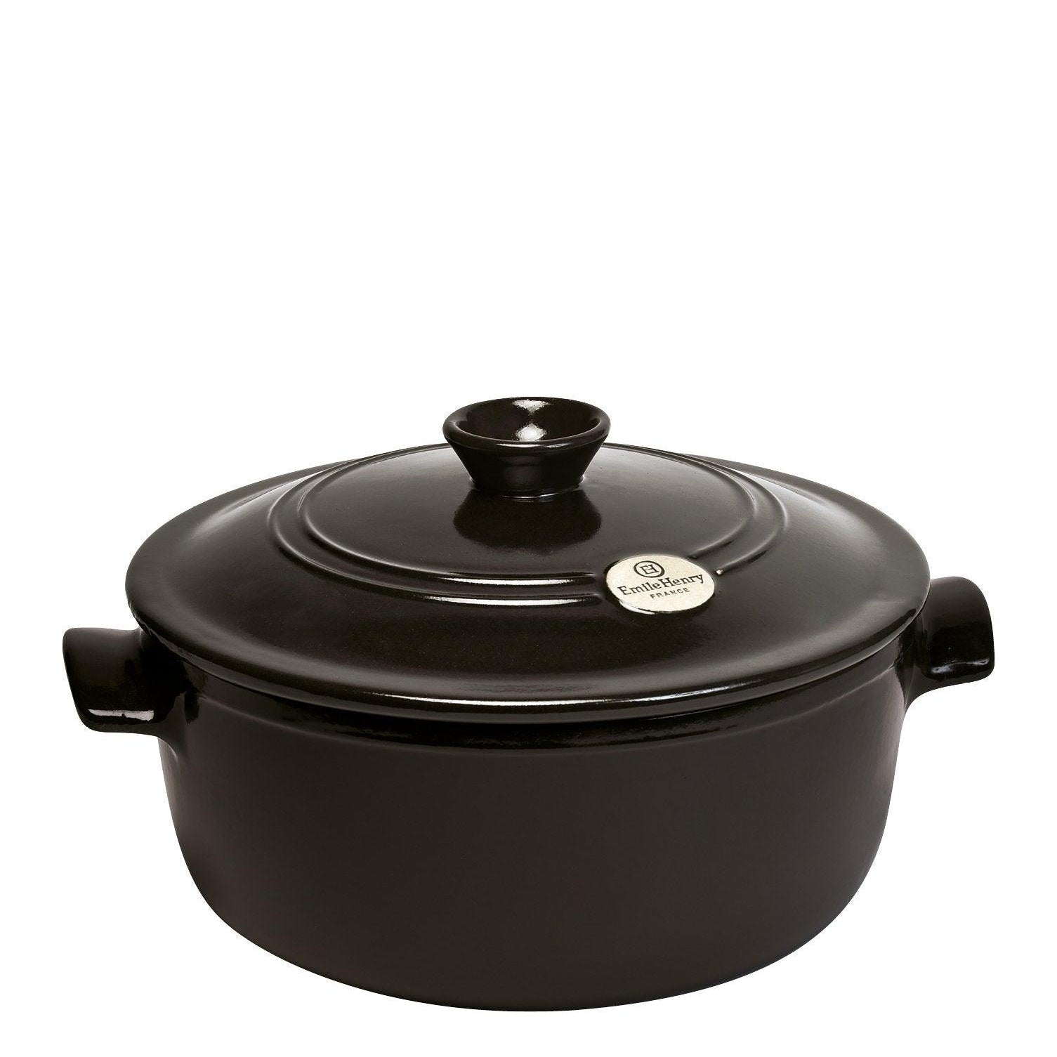  Round Stewpot Charcoal 26cm dia. 4l