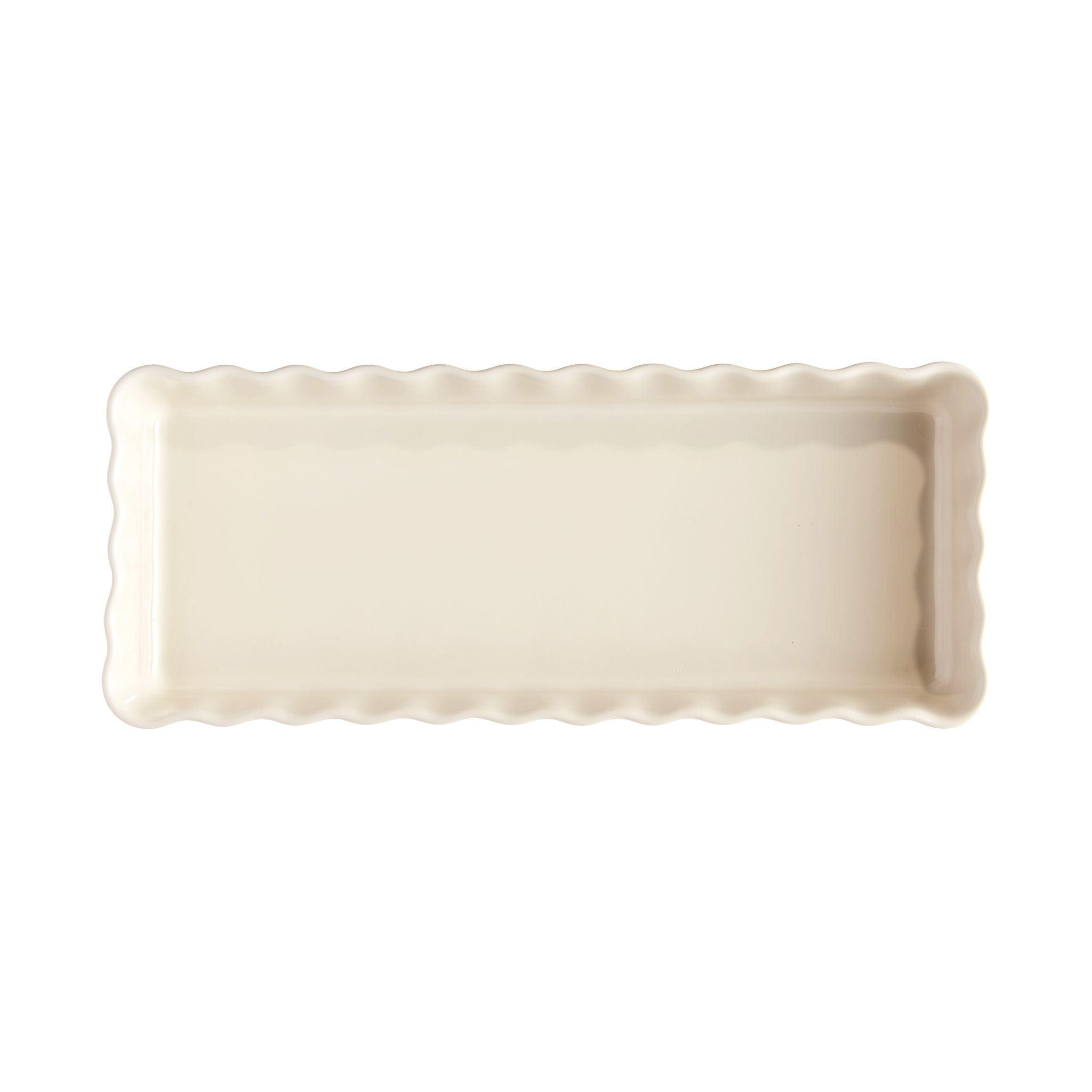  Slim Rectangular Tart Dish Clay - HAUSwares